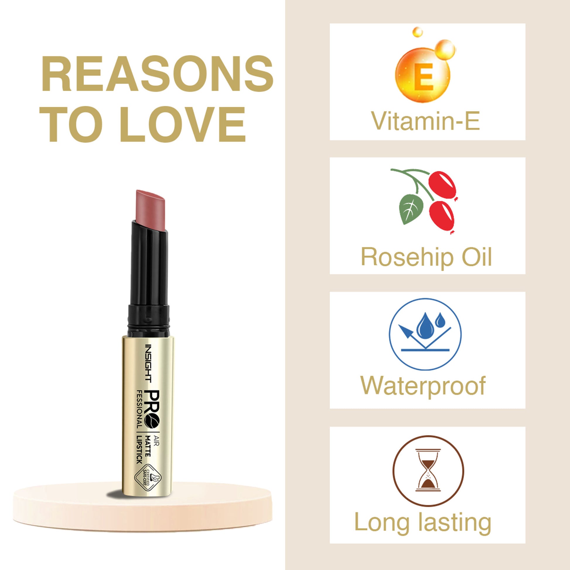 Insight Professional Air Matte Lipstick - Mad Hatter
