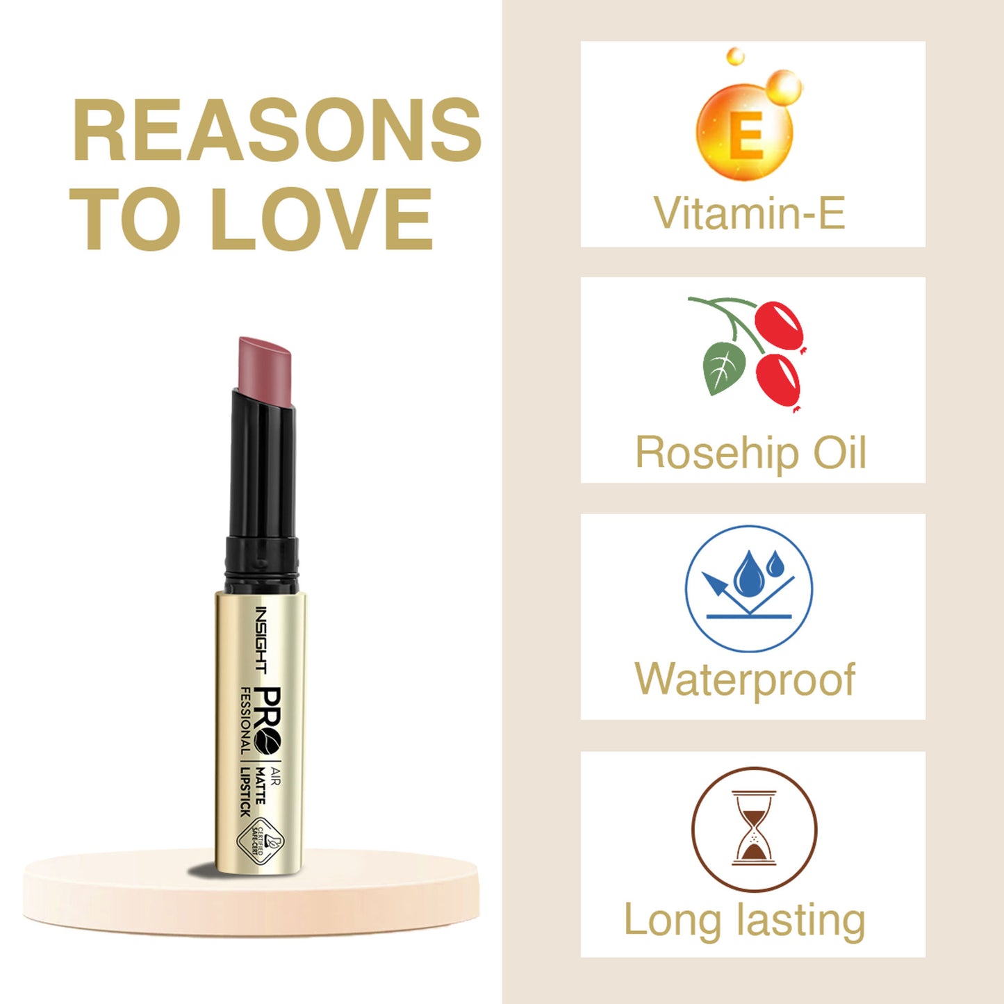 Insight Professional Air Matte Lipstick - OLAF