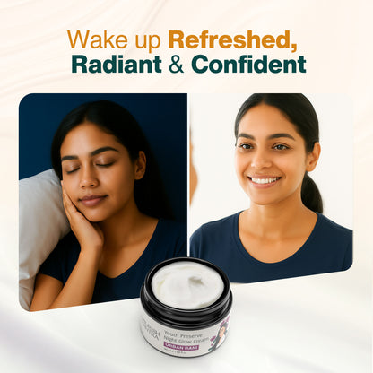 Nourish Mantra Urban Youth Preserve Night Glow Cream for Youthful-Looking Skin