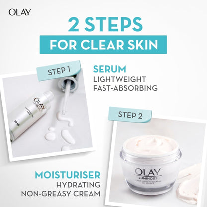 Olay Niacinamide Cream For Clear And Even Skin, Fights Dark Spots-Dullness To Reveal Healthy Glow
