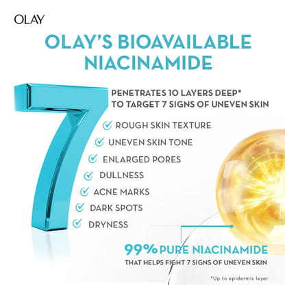 Olay Niacinamide Cream For Clear And Even Skin, Fights Dark Spots-Dullness To Reveal Healthy Glow