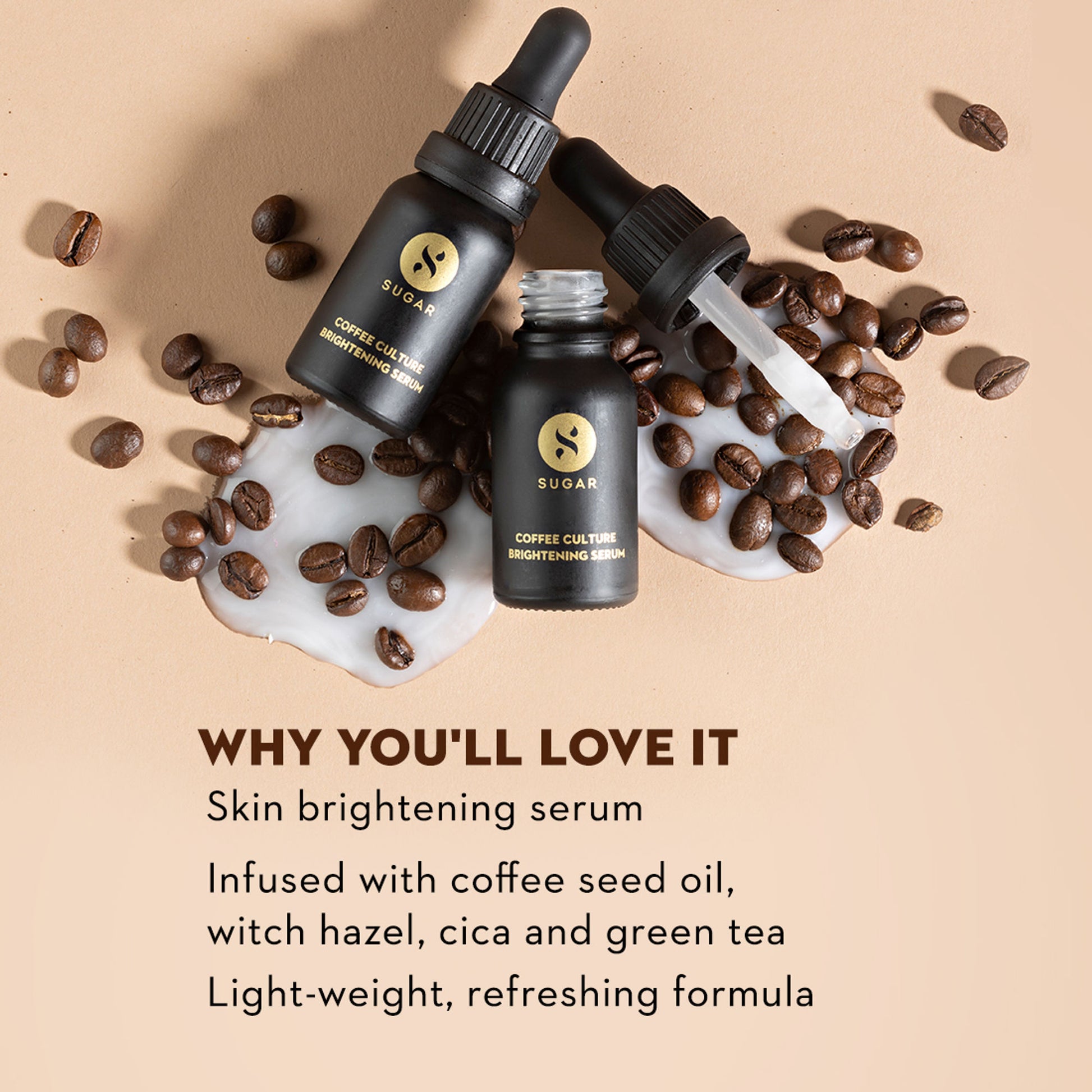 SUGAR Coffee Culture Brightening Serum