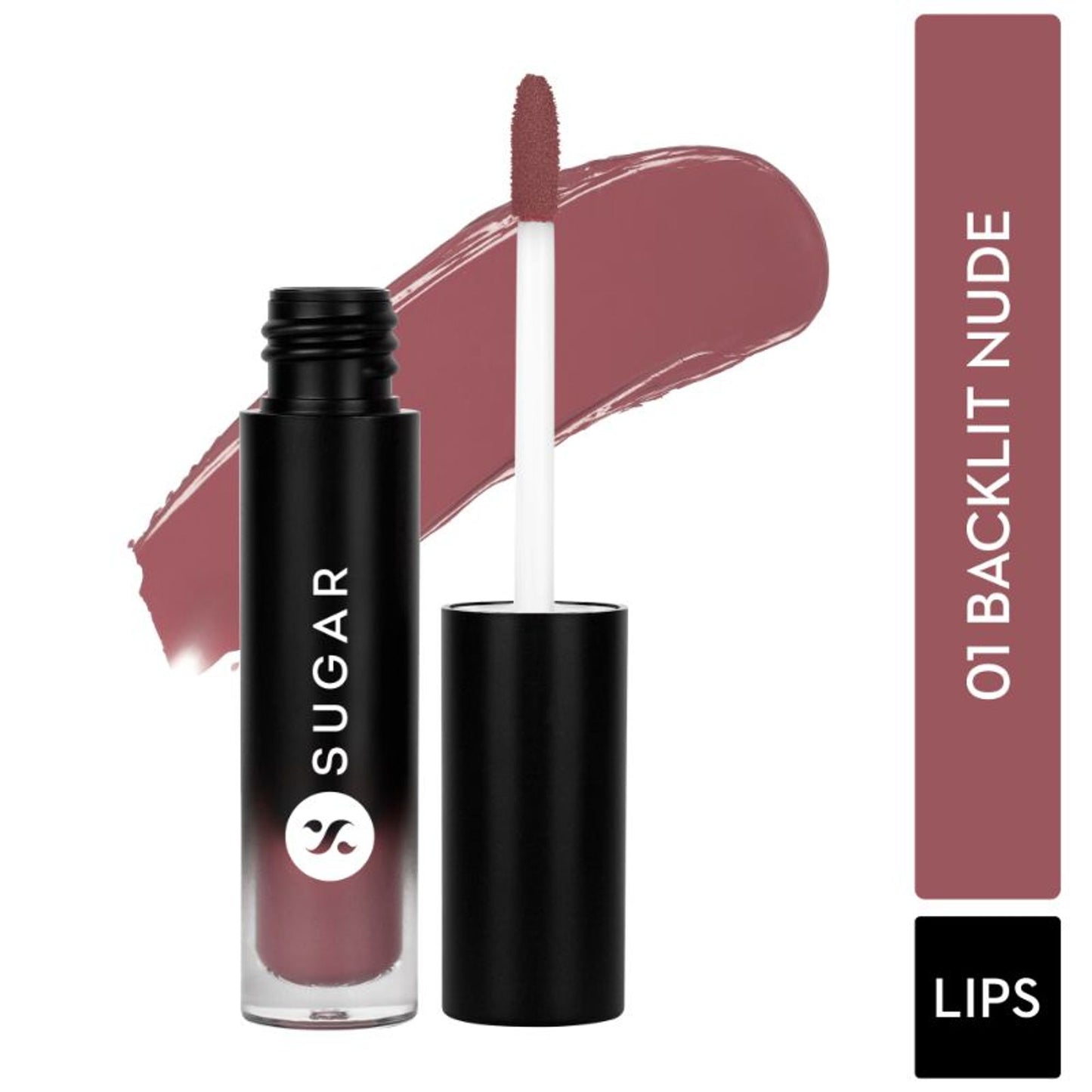 SUGAR Mousse Muse Maskproof Lip Cream - 01 Backlit Nude
