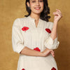 Dhiyona IE Women Floral Printed Regular Pure Cotton Kurta with Palazzos