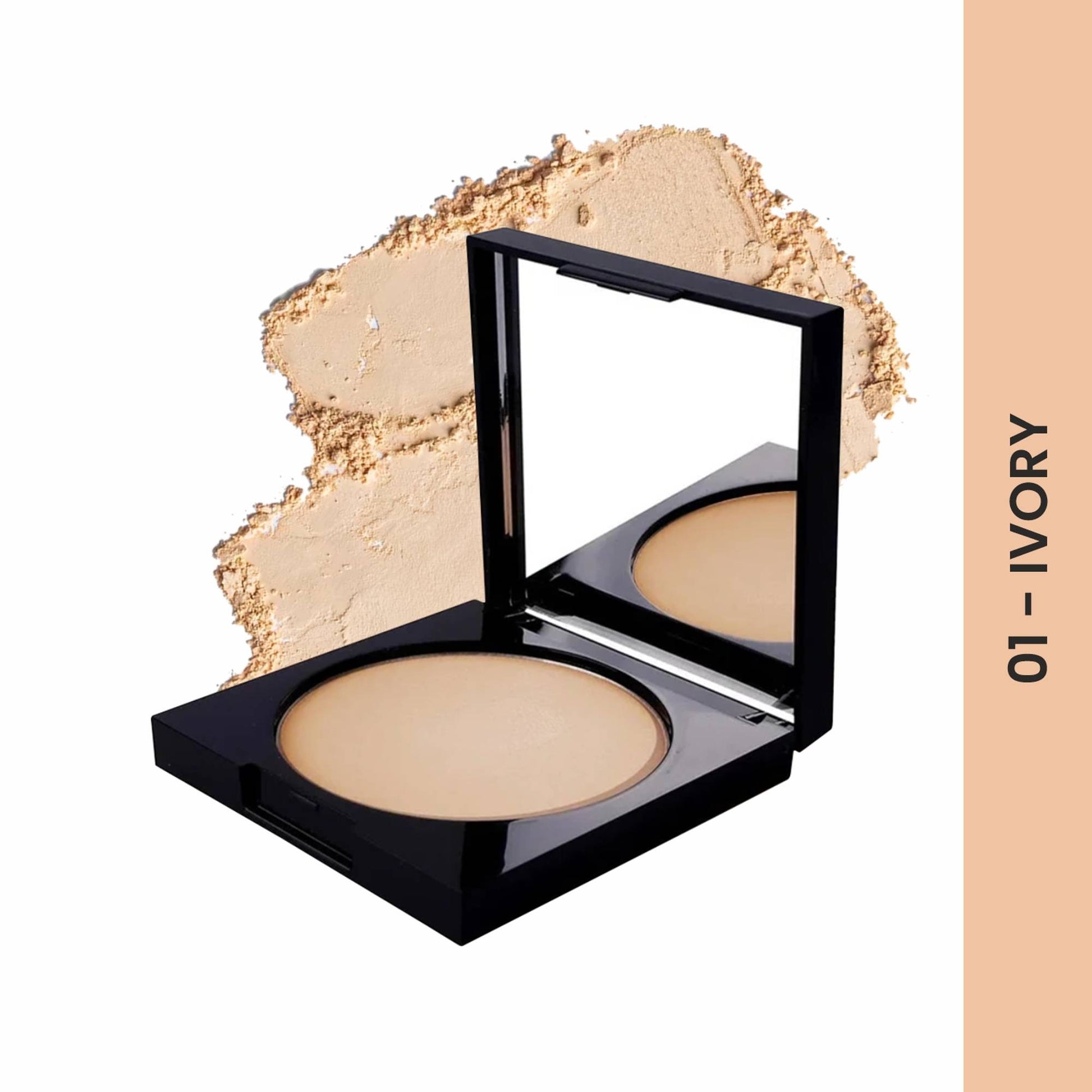 VERYMISS Velvet Matte Finish Compact Powder - 01 Ivory