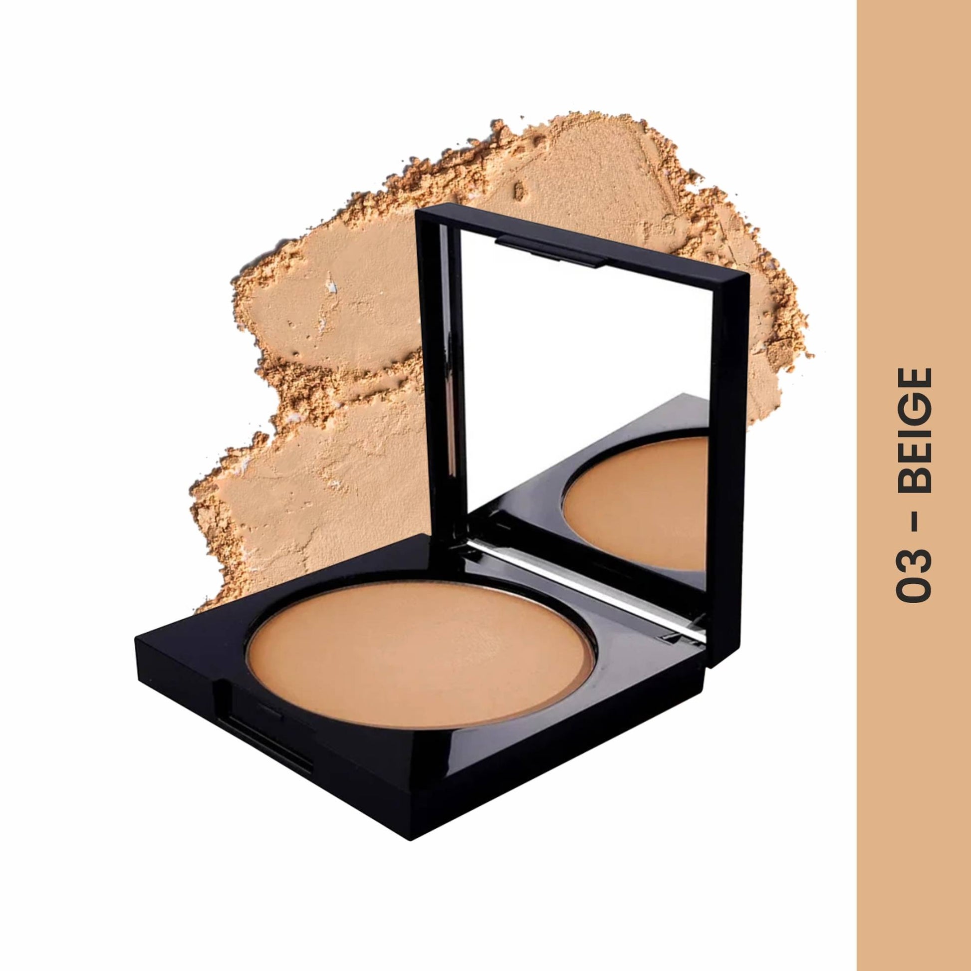 VERYMISS Velvet Matte Finish Compact Powder - 03 Beige