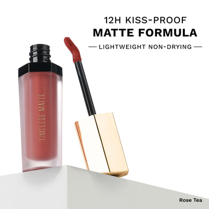 PAC Timeless Matte - 12H Longlasting, Ultra Pigmented One Swipe Payoff, Smudgeproof - Rose Tea