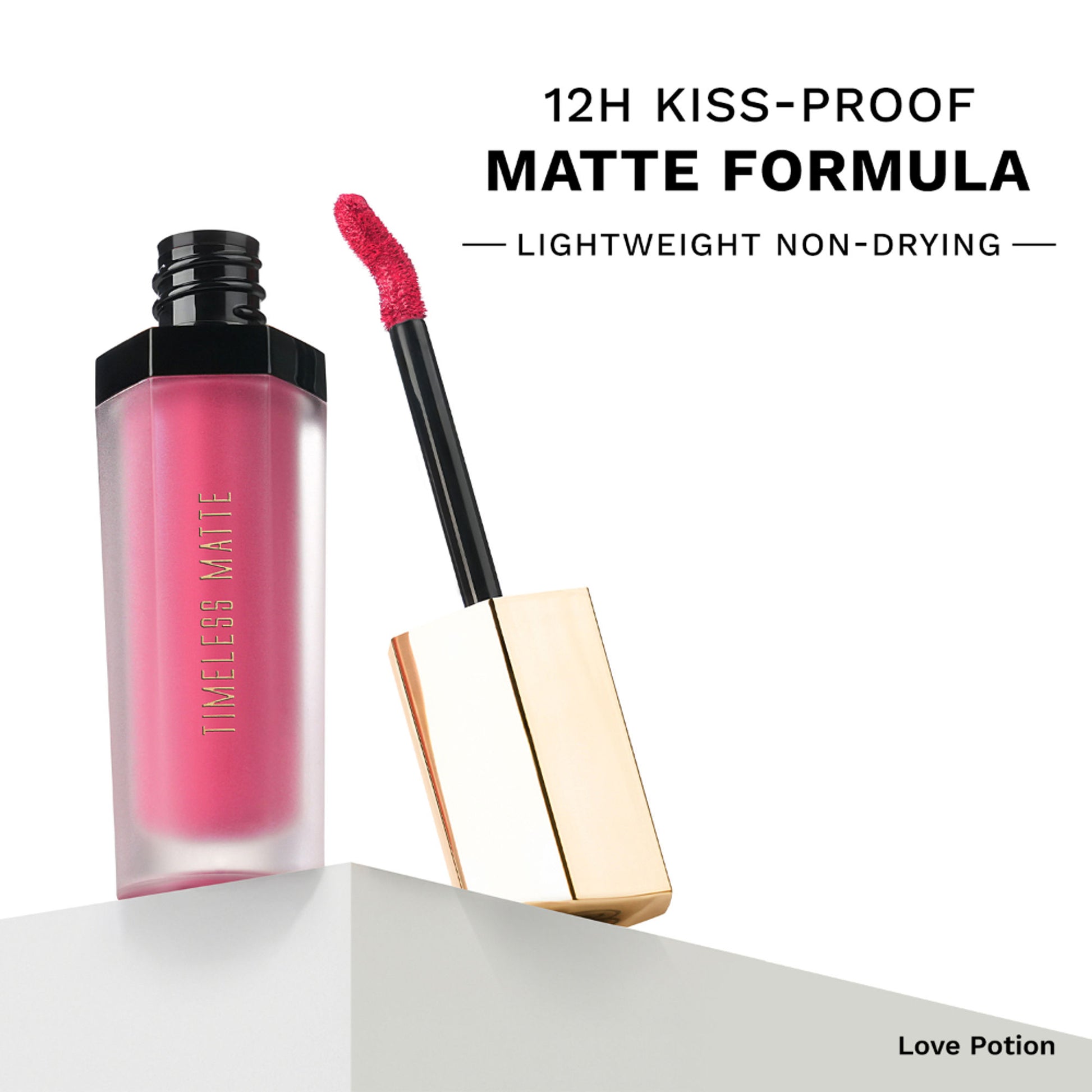 PAC Timeless Matte - 12H Longlasting, Ultra Pigmented One Swipe Payoff, Smudgeproof - Love Potion