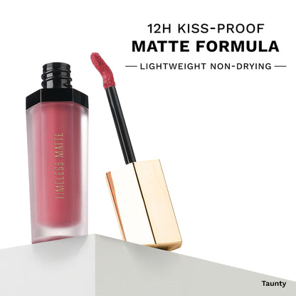 PAC Timeless Matte - 12H Longlasting, Ultra Pigmented One Swipe Payoff, Smudgeproof - Taunty