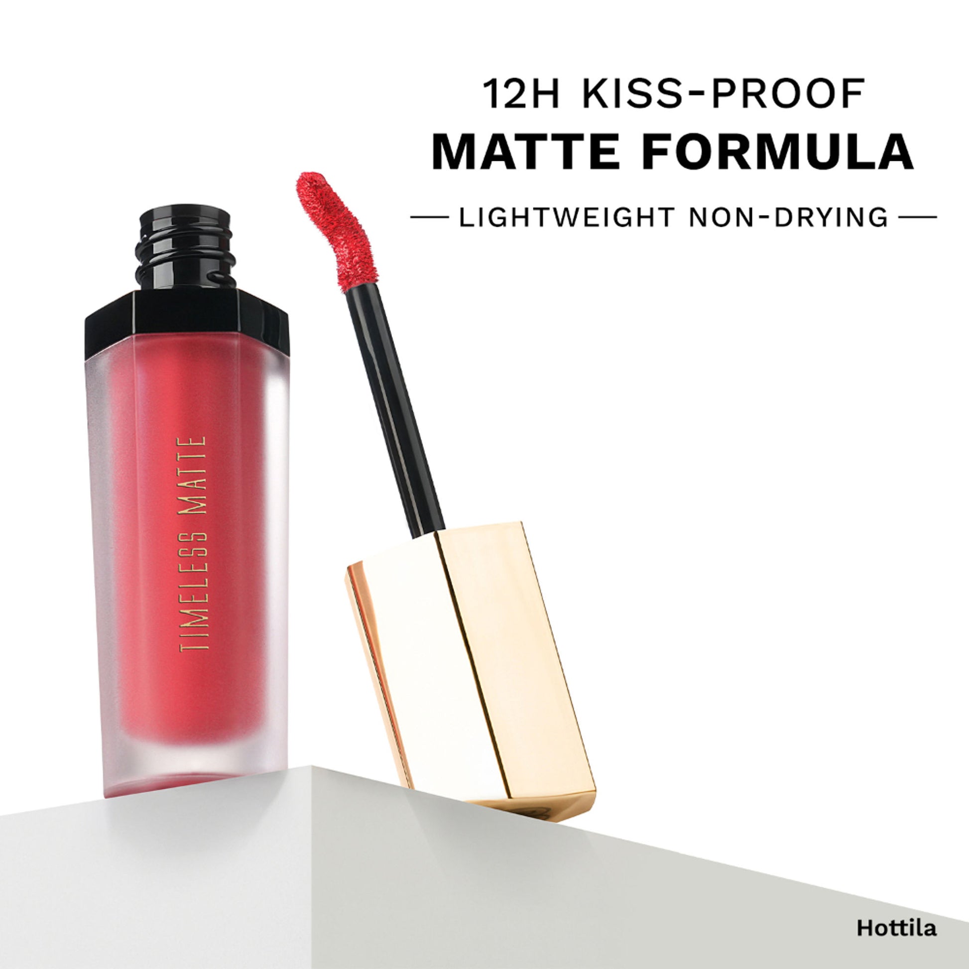 PAC Timeless Matte - 12H Longlasting, Ultra Pigmented One Swipe Payoff, Smudgeproof - Hottila