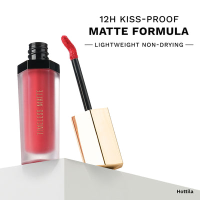 PAC Timeless Matte - 12H Longlasting, Ultra Pigmented One Swipe Payoff, Smudgeproof - Hottila