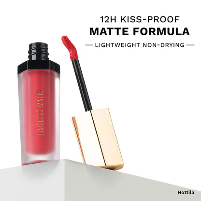 PAC Timeless Matte - 12H Longlasting, Ultra Pigmented One Swipe Payoff, Smudgeproof - Hottila