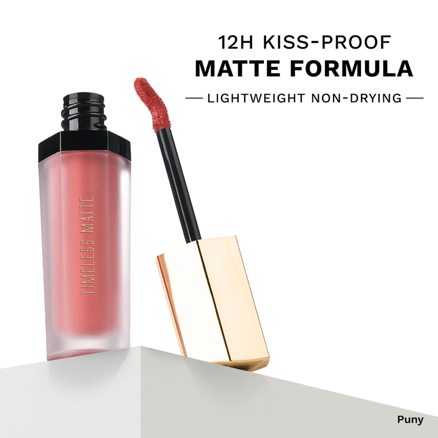 PAC Timeless Matte - 12H Longlasting, Ultra Pigmented One Swipe Payoff, Smudgeproof - Puny