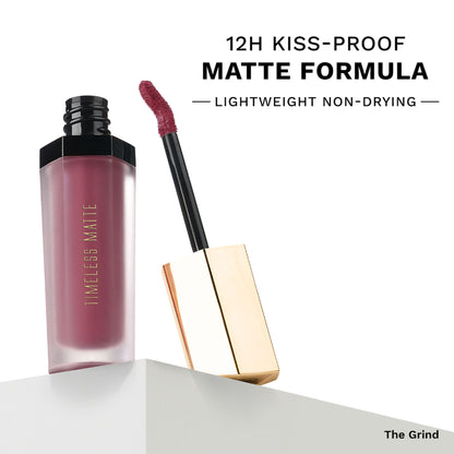 PAC Timeless Matte - 12H Longlasting, Ultra Pigmented One Swipe Payoff, Smudgeproof - The Grind