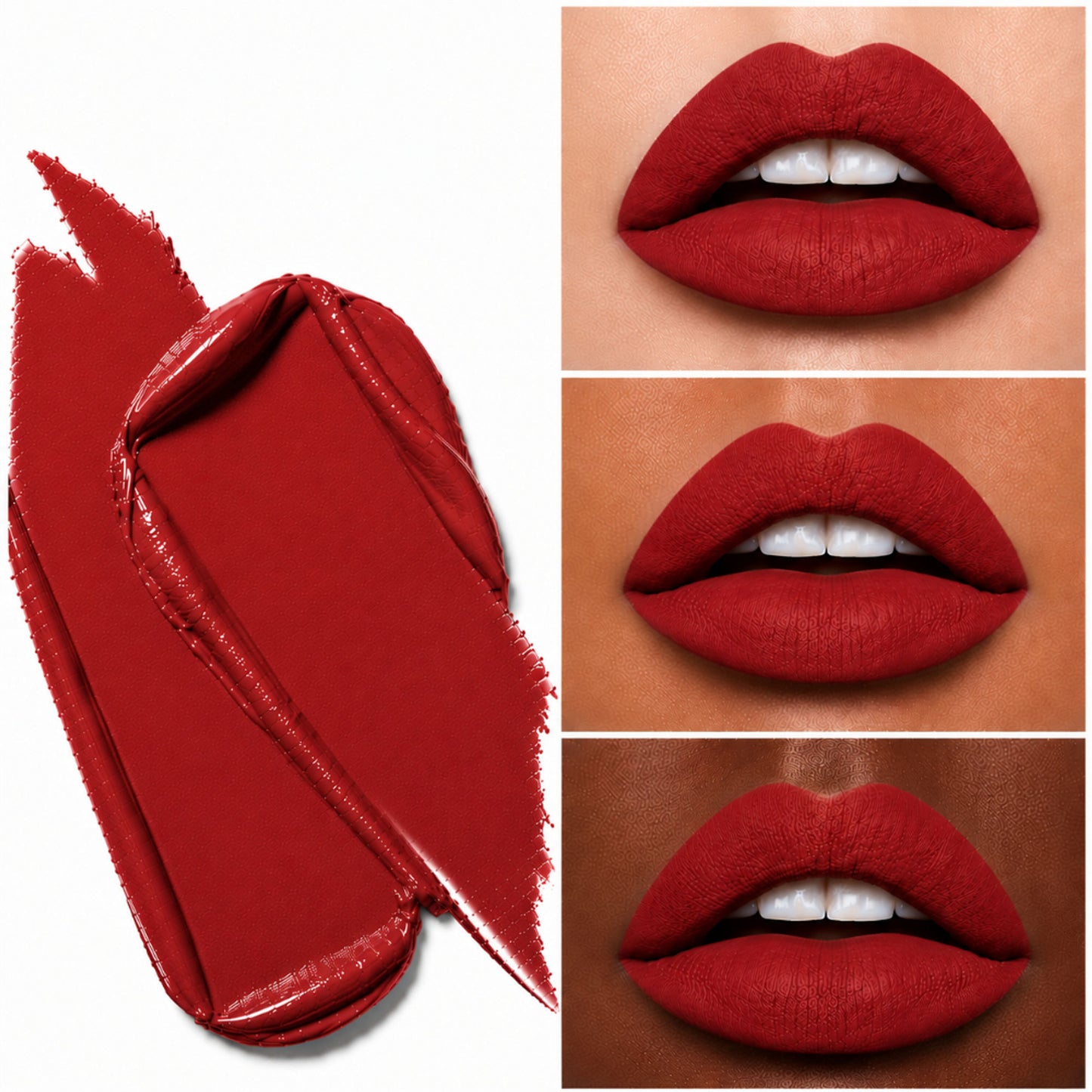 PAC Timeless Matte - 12H Longlasting, Ultra Pigmented One Swipe Payoff, Smudgeproof - Classic Red