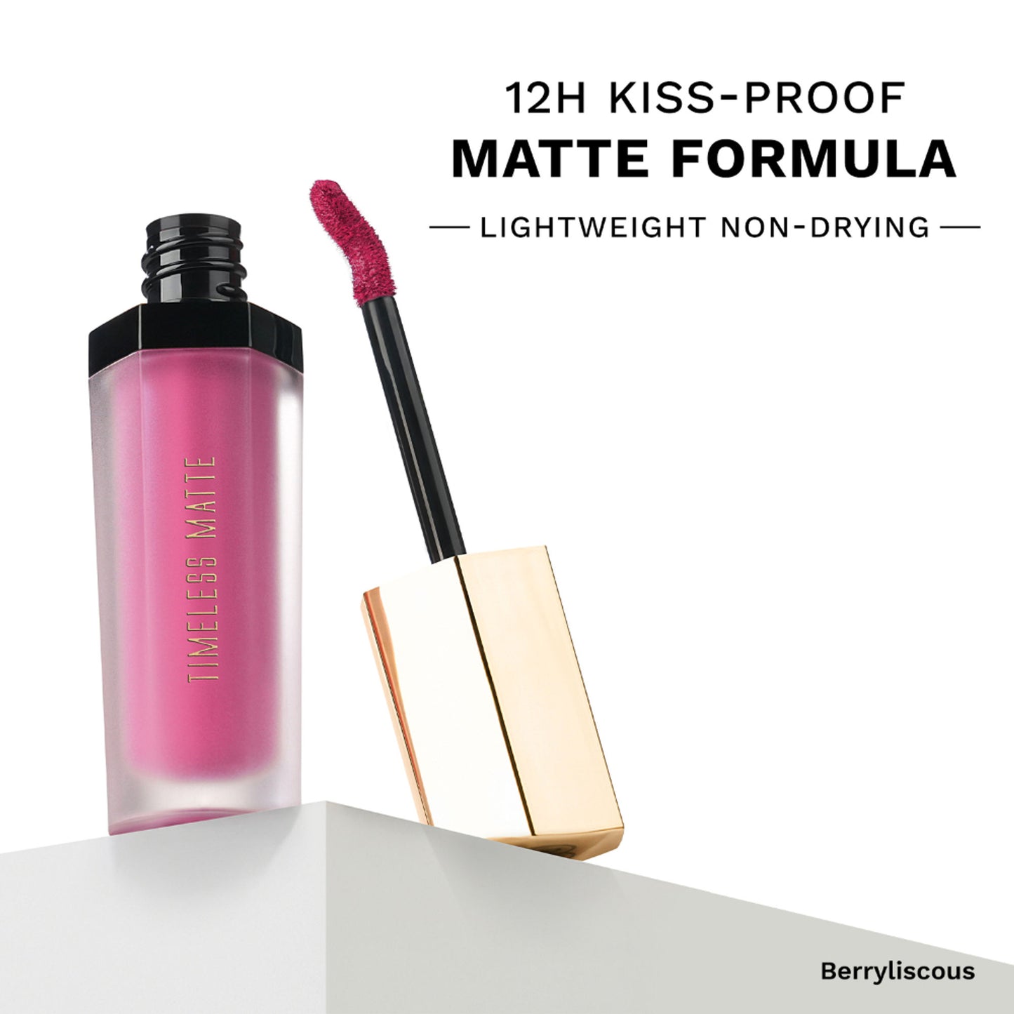 PAC Timeless Matte - 12H Longlasting, Ultra Pigmented One Swipe Payoff, Smudgeproof - Berryliscous