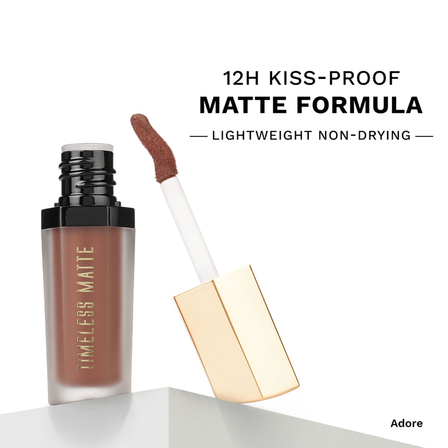 PAC Timeless Matte Mini - 12H Longlasting, Ultra Pigmented One Swipe Payoff, Smudgeproof - Adore