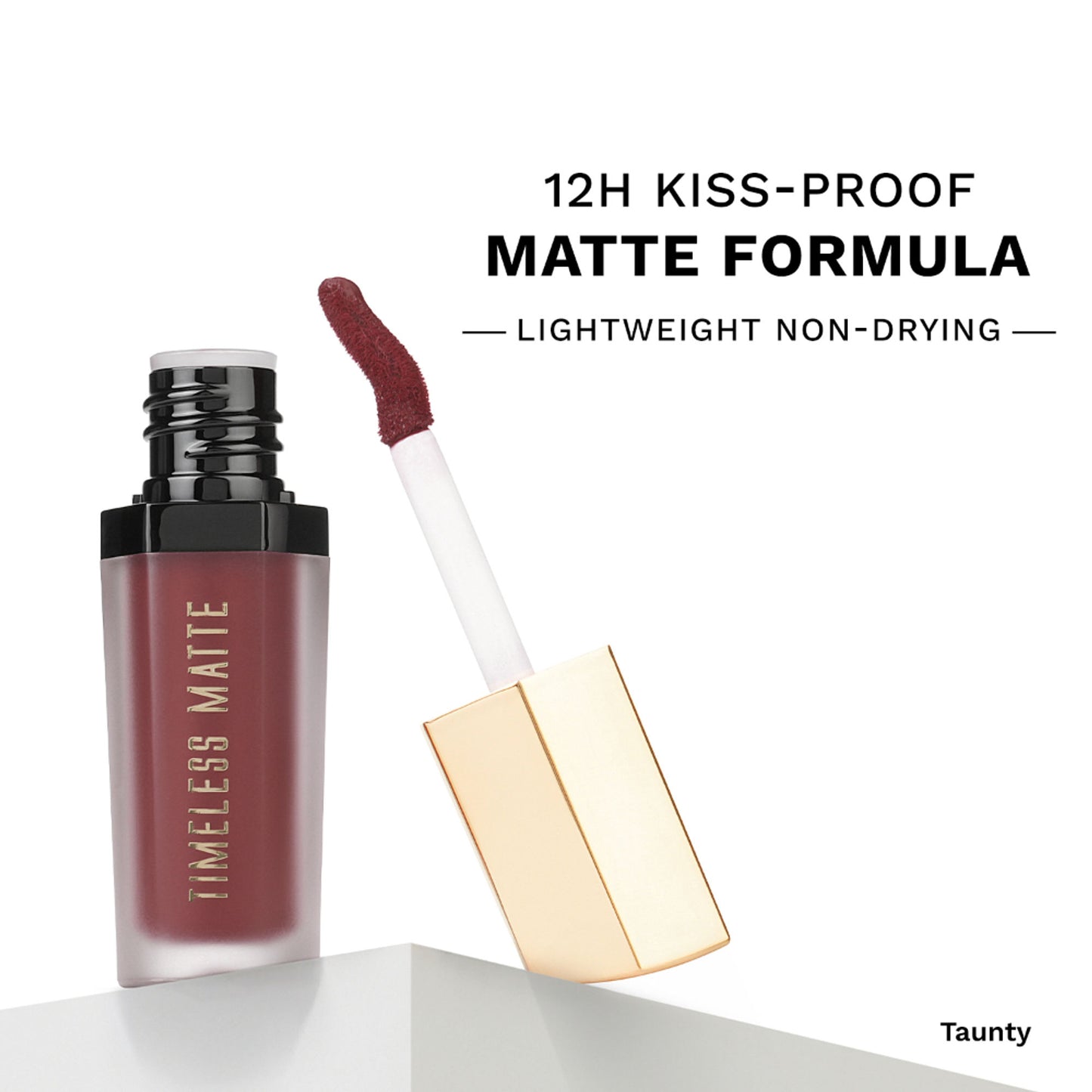 PAC Timeless Matte Mini - 12H Longlasting, Ultra Pigmented One Swipe Payoff, Smudgeproof - Taunty