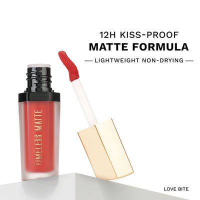 PAC Timeless Matte Mini - 12H Longlasting, Ultra Pigmented One Swipe Payoff, Smudgeproof - Love Bite