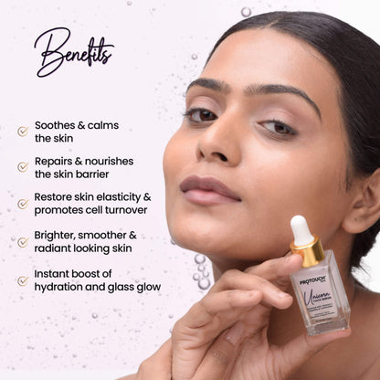PROTOUCH Unicorn Face Serum with Vit C & Niacianmide & Ceramides, Repairs, Hydrates & Brightens Skin