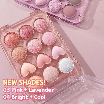 COLORGRAM Pin Point Eyeshadow Palette - 8809526842277_a03pinknlavendera