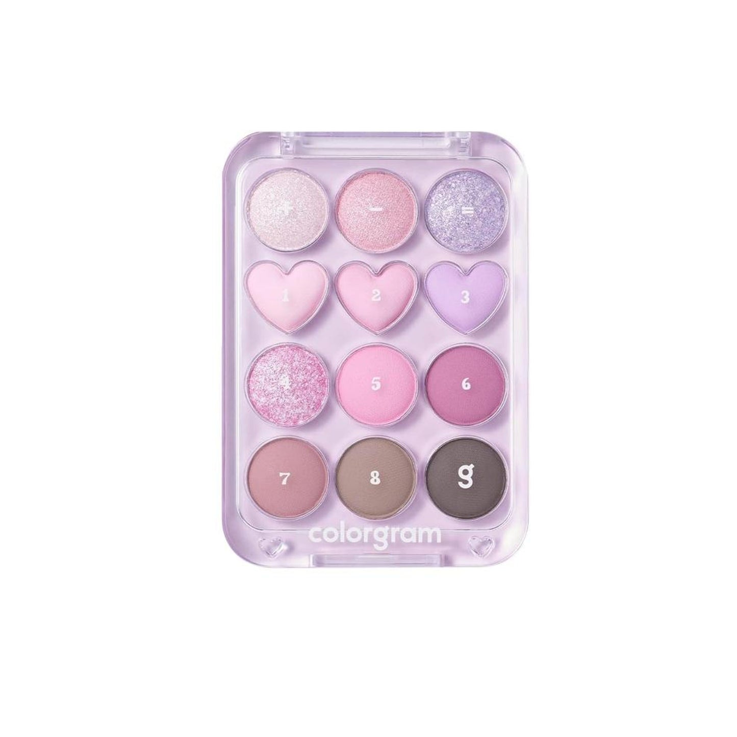 COLORGRAM Pin Point Eyeshadow Palette - 8809526842277_a03pinknlavendera