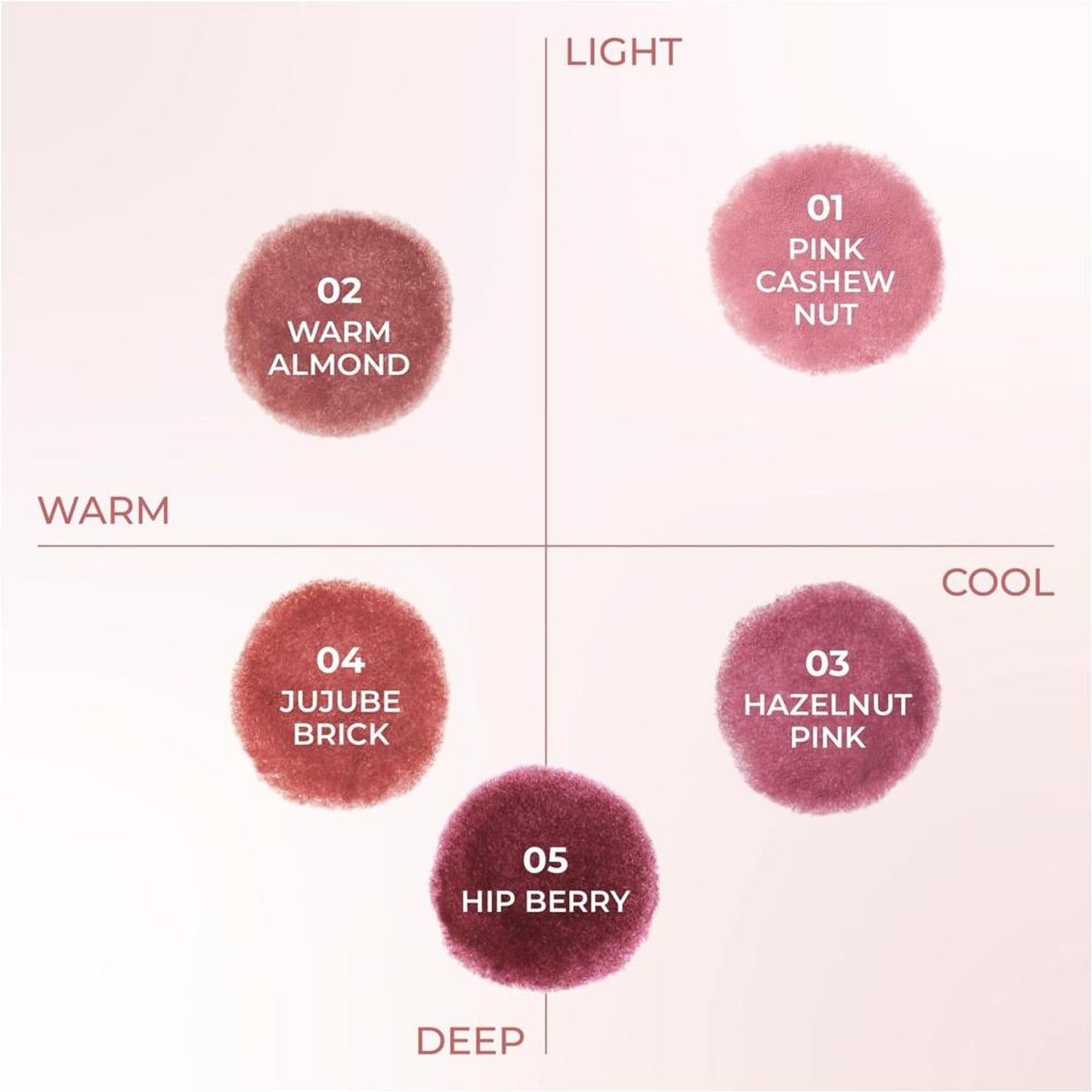 COLORGRAM Tintin Dory Blur Jam - 03 Hazelnut Pink