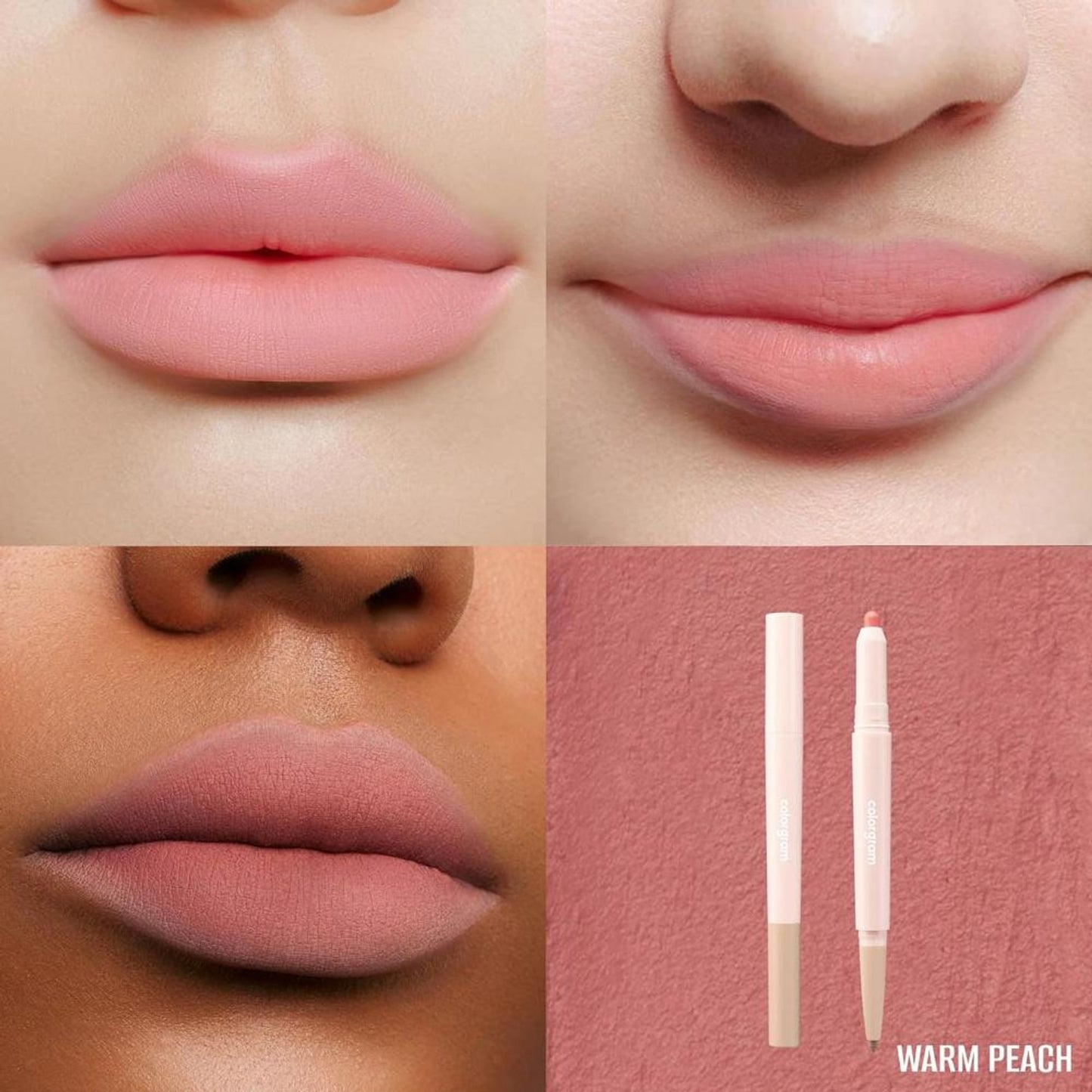 COLORGRAM All In One Over-Lip Maker - 01 Warm Peach