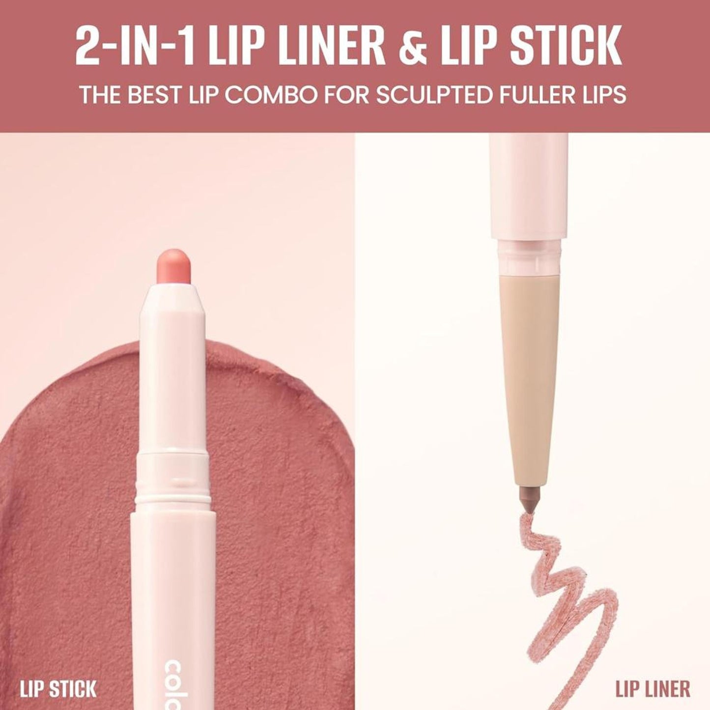 COLORGRAM All In One Over-Lip Maker - 01 Warm Peach