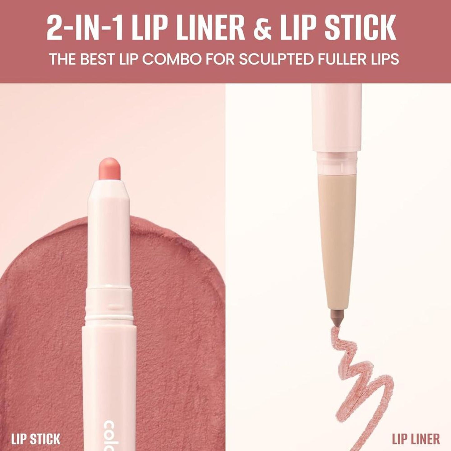 COLORGRAM All In One Over-Lip Maker - 02 Cool Pink