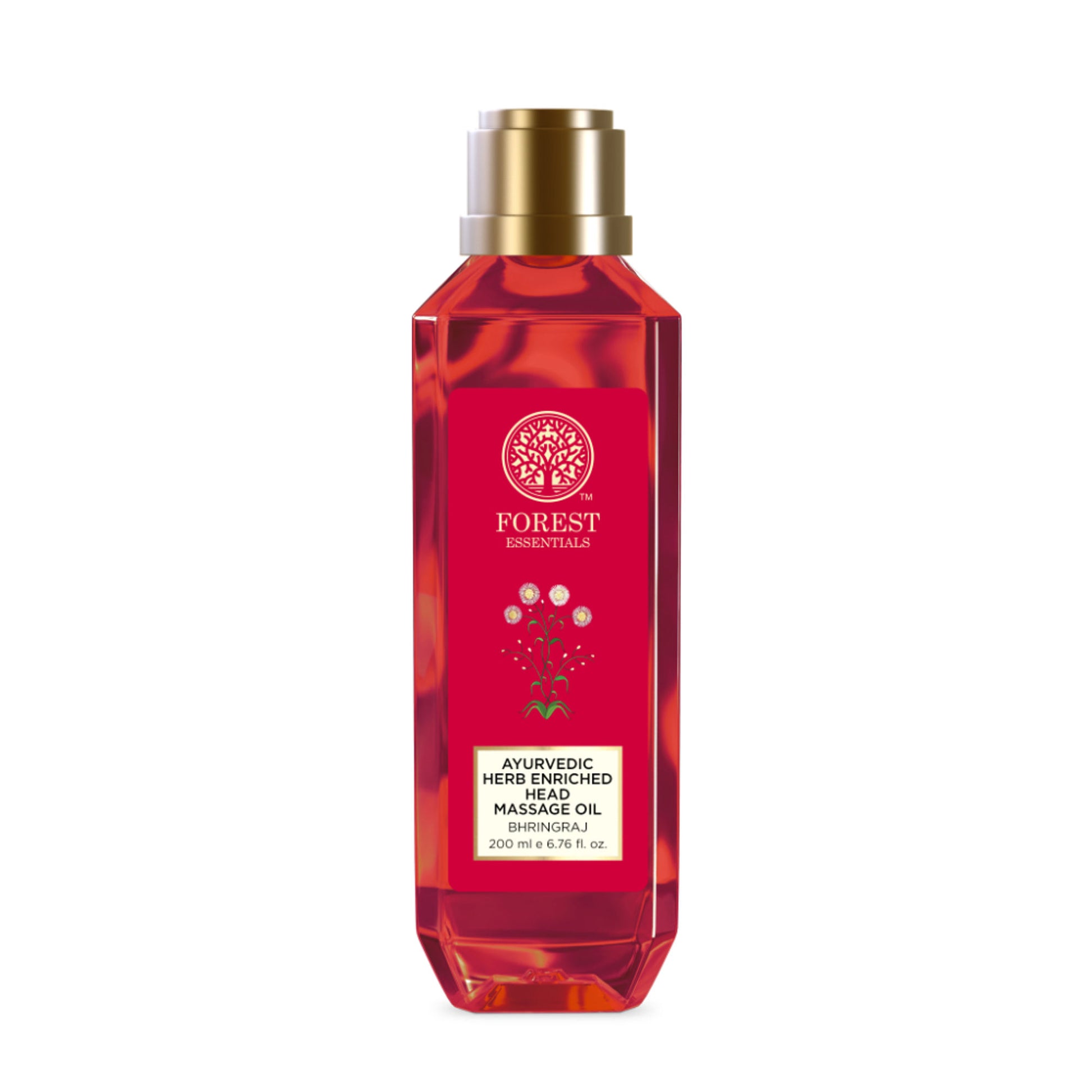 Forest Essentials Ayurvedic Bhringraj Herb Enriched Head Massage Hair Oil