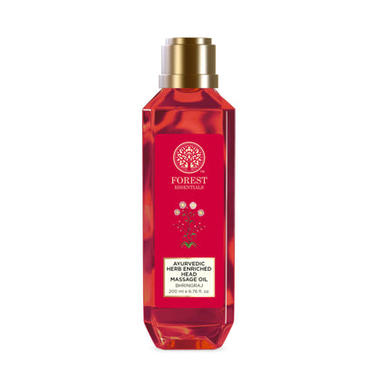 Forest Essentials Ayurvedic Bhringraj Herb Enriched Head Massage Hair Oil