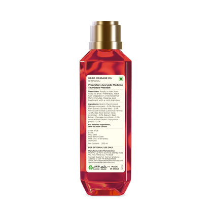 Forest Essentials Ayurvedic Bhringraj Herb Enriched Head Massage Hair Oil