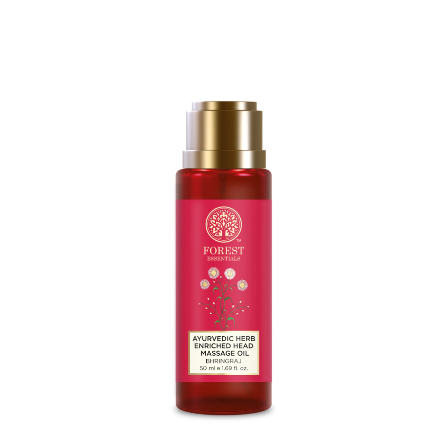 Forest Essentials Ayurvedic Bhringraj Herb Enriched Head Massage Hair Oil