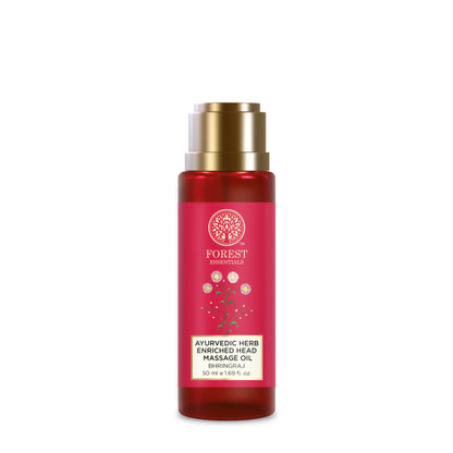 Forest Essentials Ayurvedic Bhringraj Herb Enriched Head Massage Hair Oil