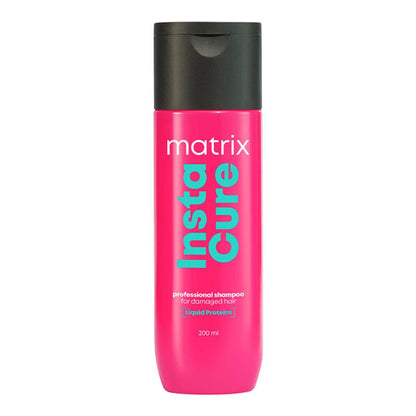 Matrix InstaCure Liquid Protein Shampoo for Damaged Hair, Reduce Split Ends, Breakage, Paraben Free