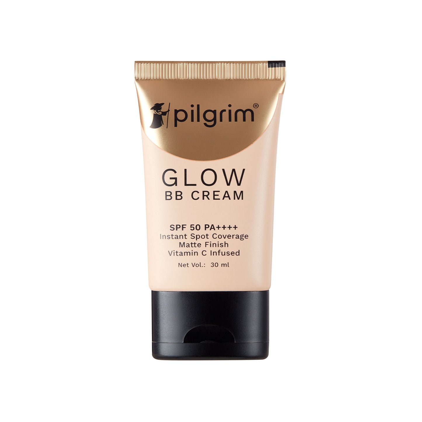 Pilgrim Glow BB Cream with SPF 50PA++++ Instant Spot Coverage Matte Finish For Oil Dry All Skin Type - Honey Glow