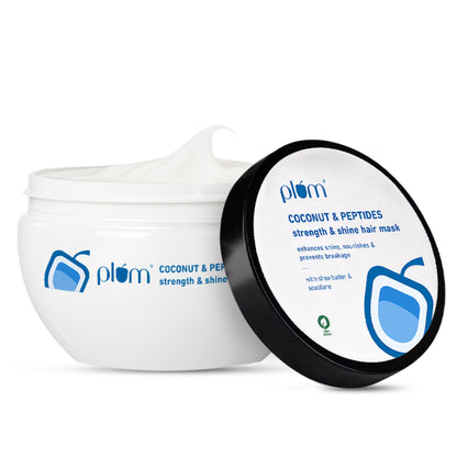 Plum Coconut Milk & Peptides Strength And Shine Hair Mask