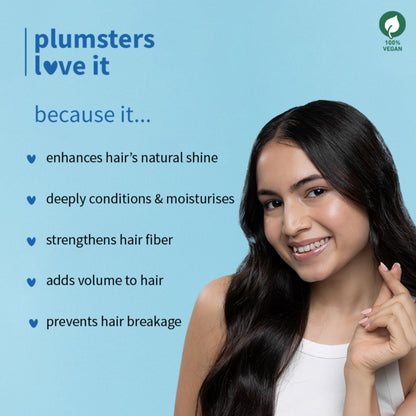 Plum Coconut Milk & Peptides Strength And Shine Hair Mask