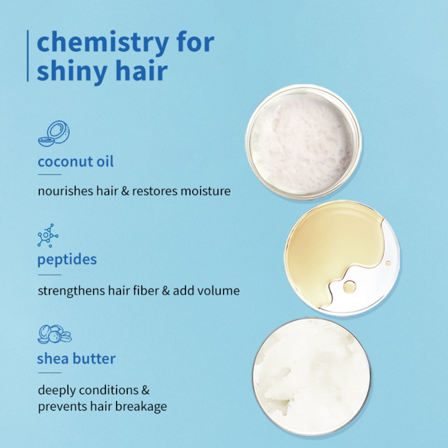 Plum Coconut Milk & Peptides Strength And Shine Hair Mask