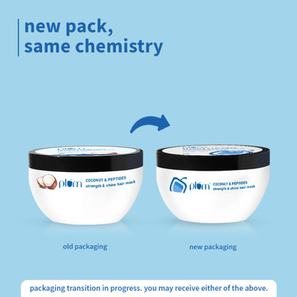 Plum Coconut Milk & Peptides Strength And Shine Hair Mask