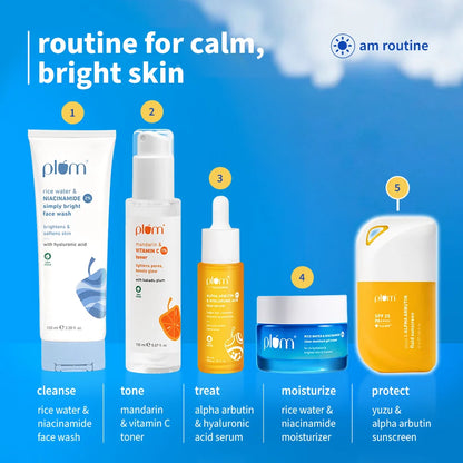 Plum Goodness Yuzu & Alpha Arbutin Weightless Fluid Sunscreen 35 PA++++
