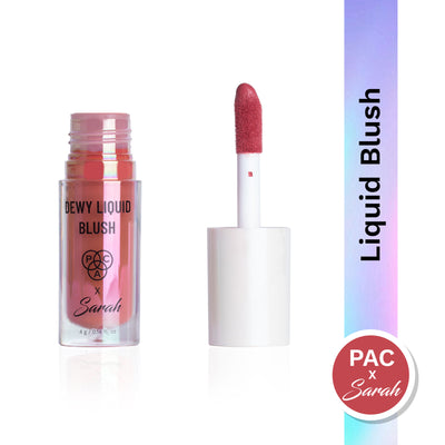 PAC X Sarah Dewy Liquid Blush - Fudge Me Not