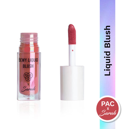 PAC X Sarah Dewy Liquid Blush - Fudge Me Not