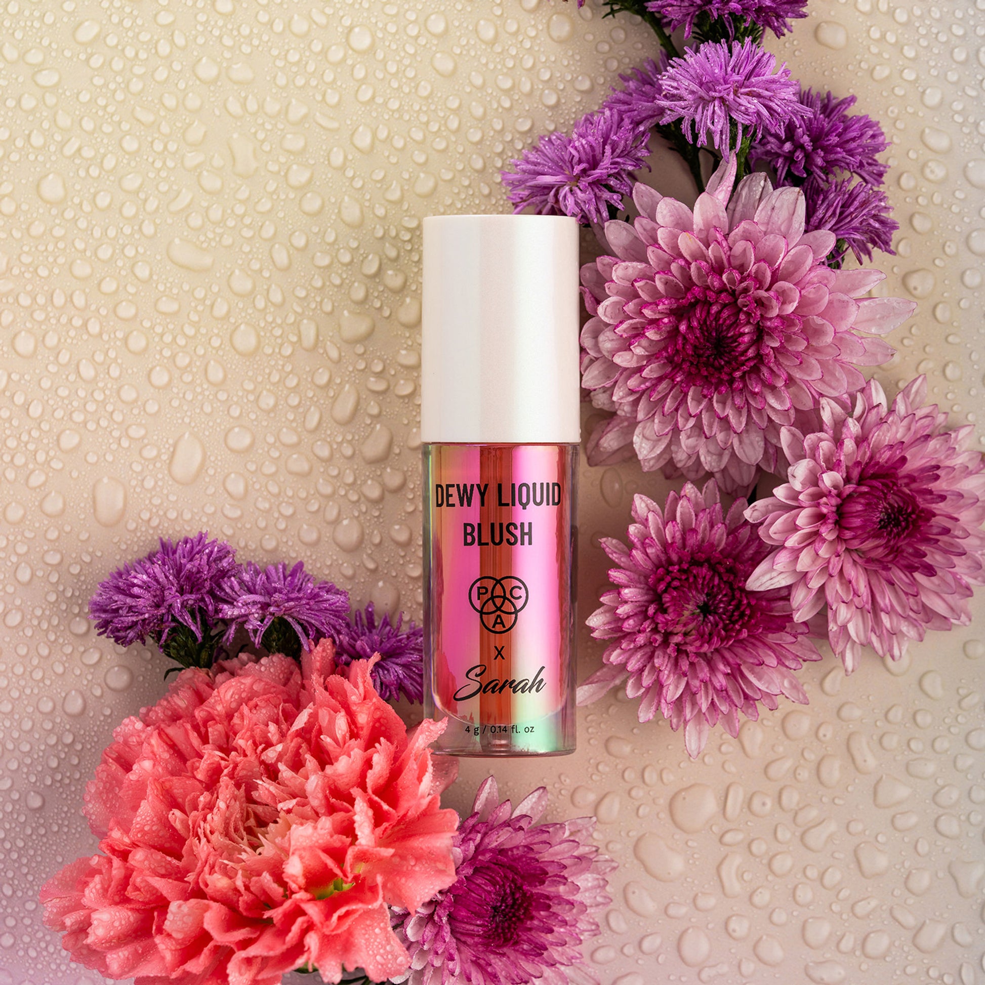 PAC X Sarah Dewy Liquid Blush - Fudge Me Not