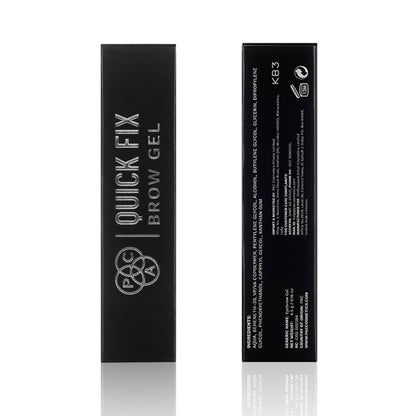 PAC Quick Fix Brow Gel - Fast Drying, Non Sticky Clear Eyebrow Gel, Strong-Hold & Waterproof
