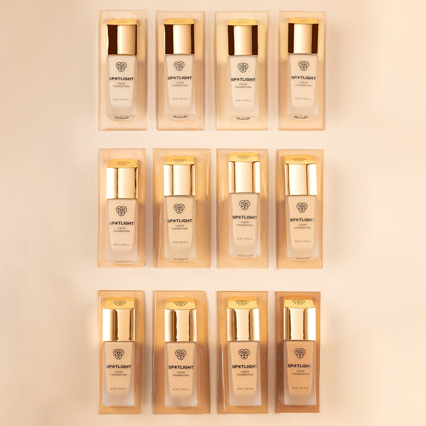 PAC Studio Spotlight Liquid Foundation - 10 Toasted Hazelnut