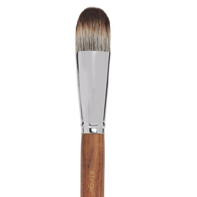 Tinge Flat Foundation Small Face Brush - 120-MUL-BRU