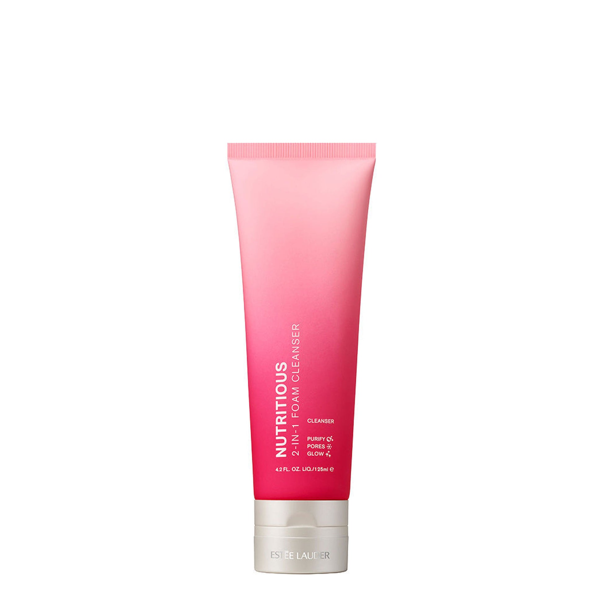 Estee Lauder Nutritious 2-In-1 Foam Cleanser with Niacinamide for Pore Minimization (For Oily Skin)