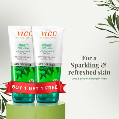 VLCC Neem Face Wash (Buy 1 Get 1) (Each 150ml)